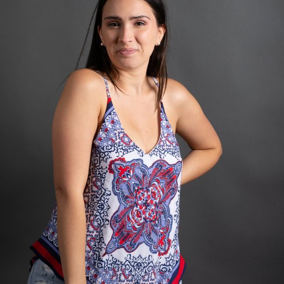 Paisley Tank Top by Soulmates - Picture 5 of 11